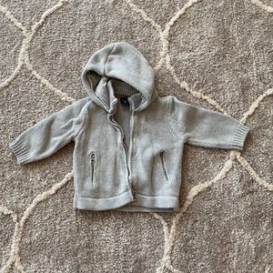 Grey cotton sweater